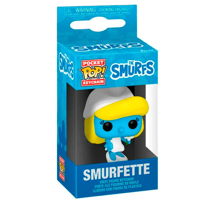 Džepni Funko POP privjesak za ključeve The Smurfs Smurfette fotografija proizvoda