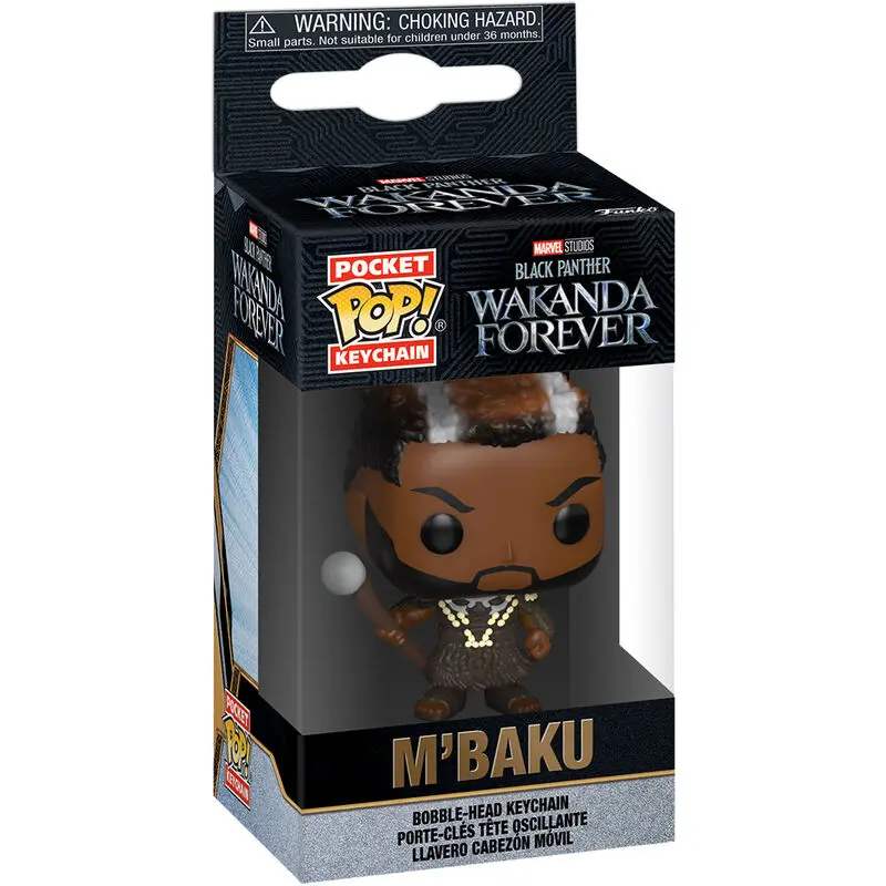 Džepni privjesak za ključeve POP Marvel Black Panther Wakanda Forever M'Baku fotografija proizvoda