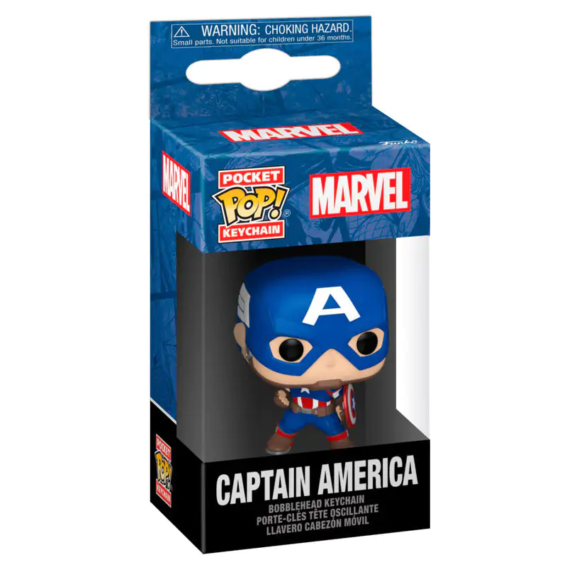 Džepni Funko POP privjesak Marvel Captain America Classics fotografija proizvoda