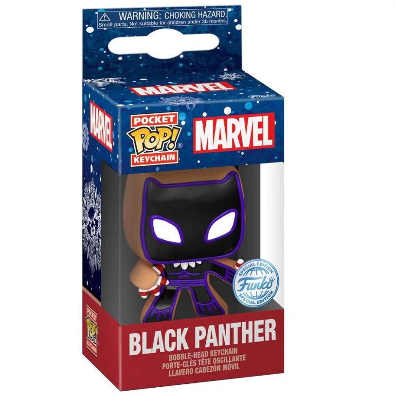 Pocket POP Privjesak Marvel Holiday Black Panther Exclusive fotografija proizvoda