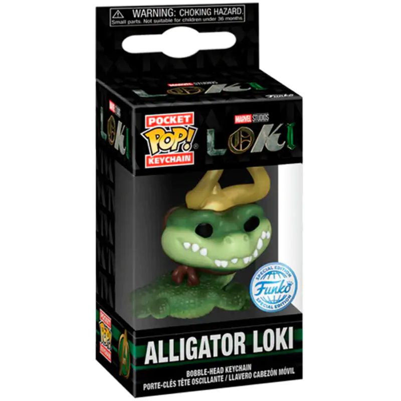 Privjesak za ključeve Pocket POP Keychain Marvel Loki Alligator Loki fotografija proizvoda