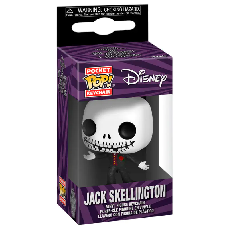 Pocket POP privjesak za ključeve Nightmare Before Christmas 30th Anniversary Jack Skellington fotografija proizvoda