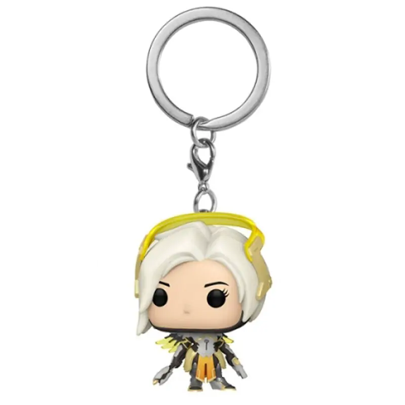 Pocket Funko POP privjesak za ključeve Overwatch 2 Mercy fotografija proizvoda