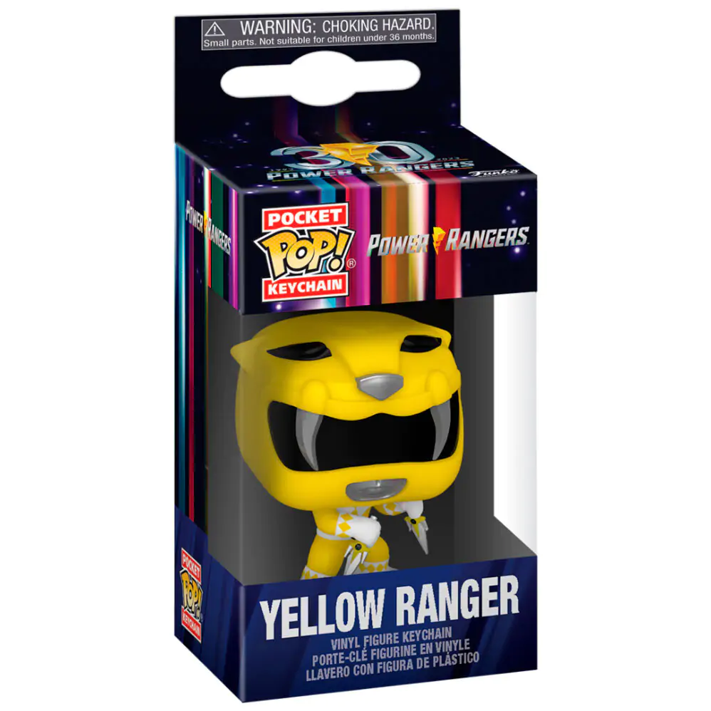 Pocket POP privjesak za ključeve Power Rangers 30th Anniversary Yellow Ranger fotografija proizvoda