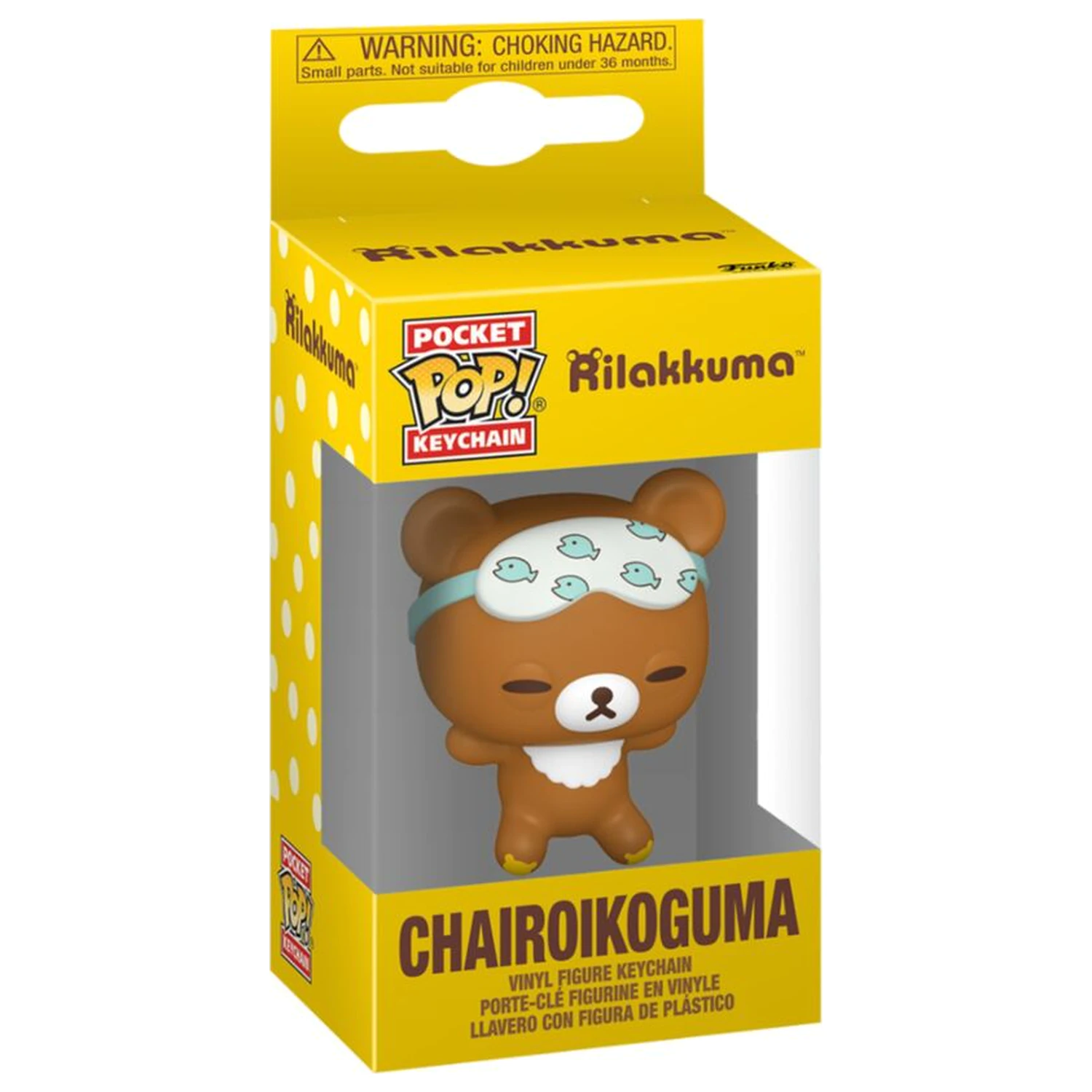 Džepni Funko POP privjesak za ključeve Rilakkuma Chairoikoguma fotografija proizvoda