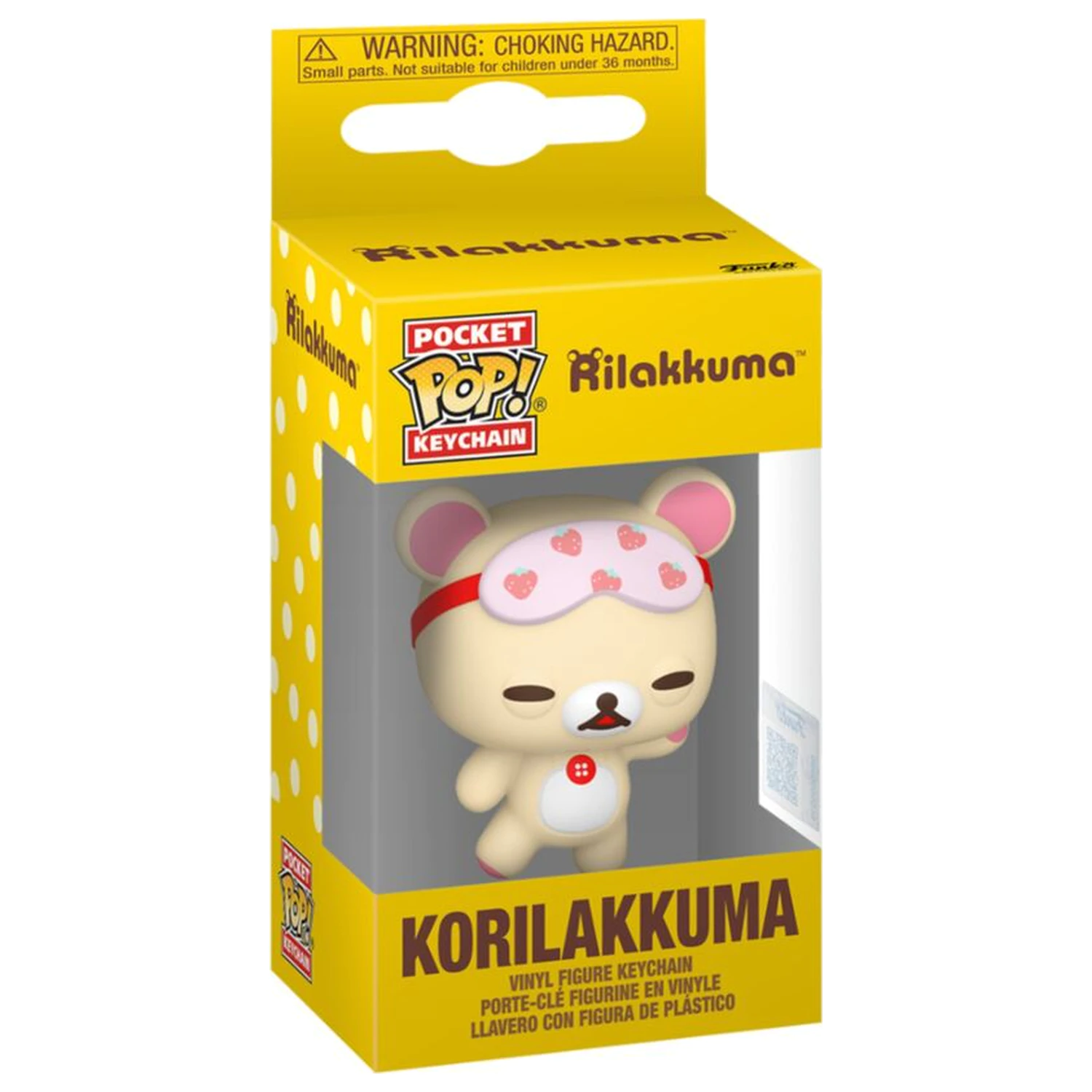 Džepni Funko POP privjesak za ključeve Rilakkuma Korilakkuma fotografija proizvoda