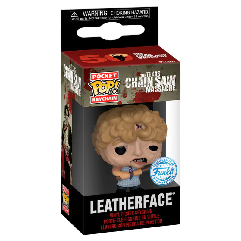 Džepni Funko POP privjesak za ključeve The Texas Chain Saw Massacre Leatherface fotografija proizvoda