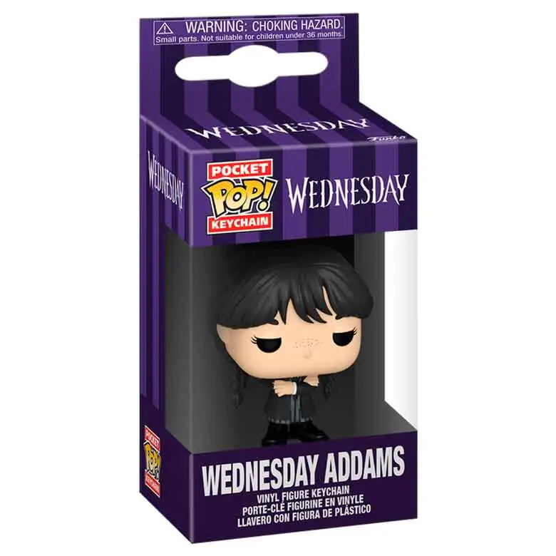 Džepni Funko POP privjesak za ključeve Wednesday - Wednesday Addams fotografija proizvoda
