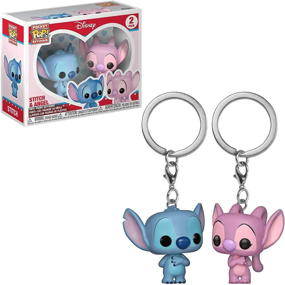 Pocket POP pakiranje 2 privjeska Disney Stitch & Angel fotografija proizvoda