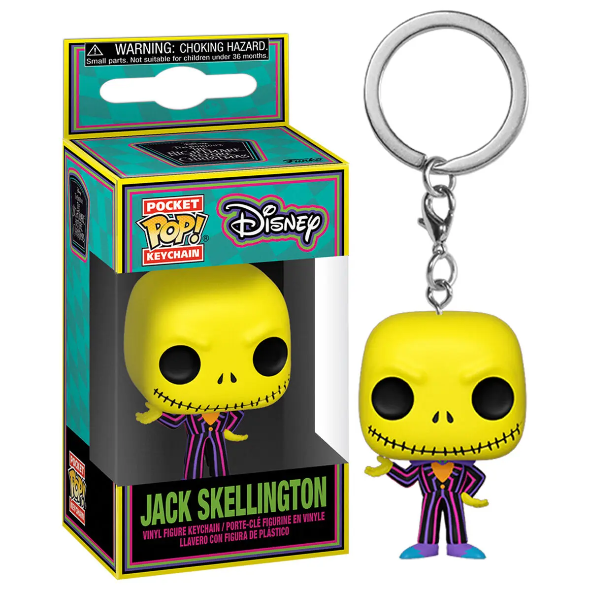 Privjesak za ključeve Pocket POP Disney Nightmare Before Christmas Jack fotografija proizvoda