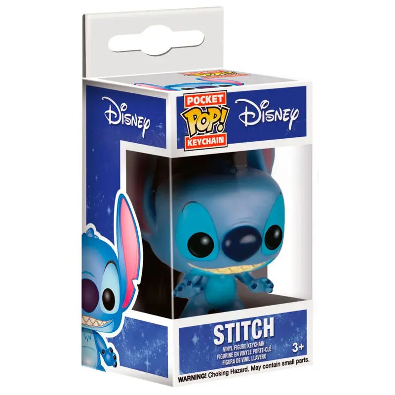 Lilo & Stitch Pocket POP! Vinilni privjesak za ključeve Stitch 4 cm fotografija proizvoda