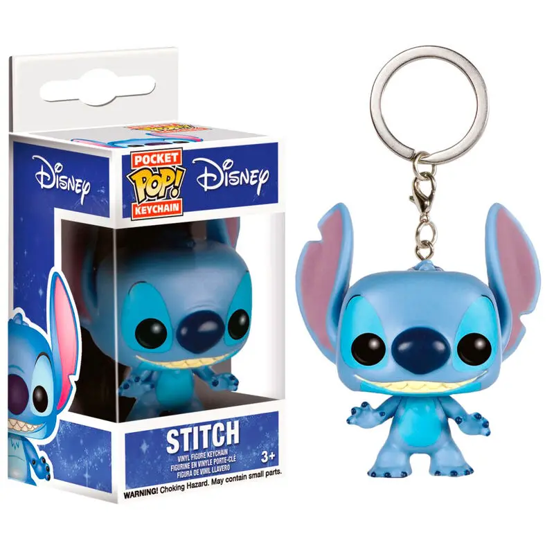 Lilo & Stitch Pocket POP! Vinilni privjesak za ključeve Stitch 4 cm fotografija proizvoda