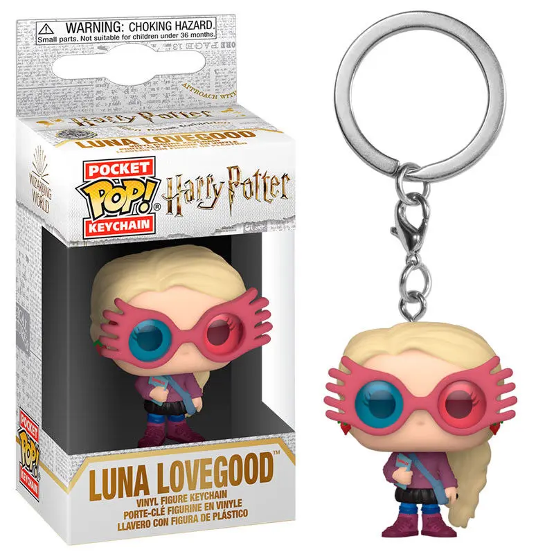 Harry Potter Pocket POP! Vinyl privjesak za ključeve Luna Lovegood 4 cm fotografija proizvoda