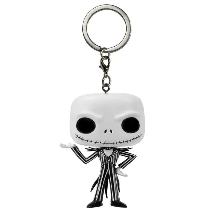 Nightmare Before Christmas Pocket POP! Vinilni privjesak za ključeve Jack Skellington 4 cm fotografija proizvoda