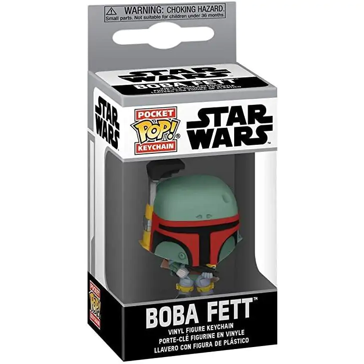 Privjesak za ključeve Pocket POP Star Wars Boba Fett fotografija proizvoda