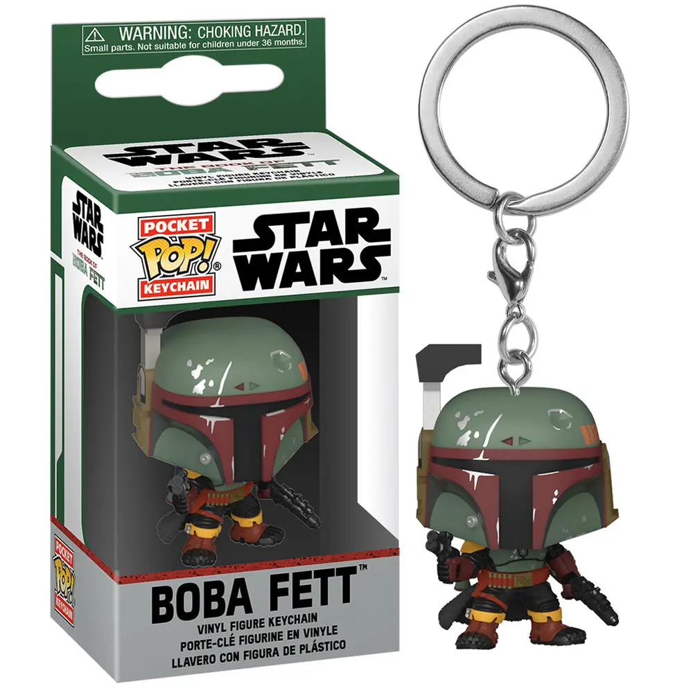 Star Wars The Book of Boba Fett Pocket POP! Vinyl Privjesci za ključeve 4 cm Boba Fett Display (12) fotografija proizvoda