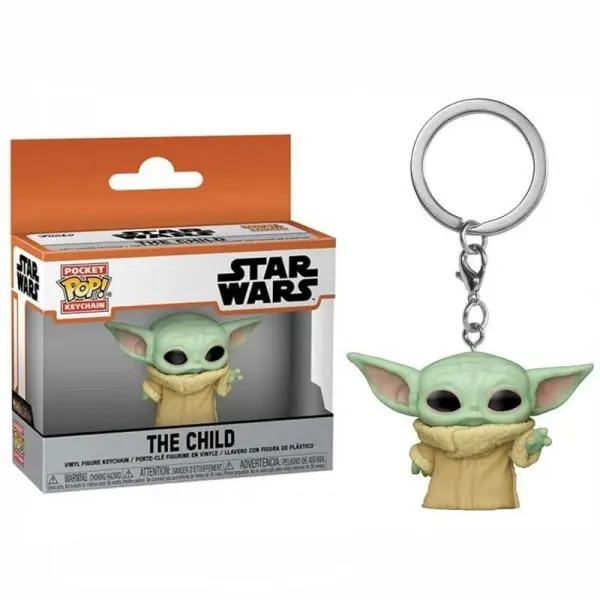 Džepni POP privjesak za ključeve Star Wars The Mandalorian Yoda The Child fotografija proizvoda