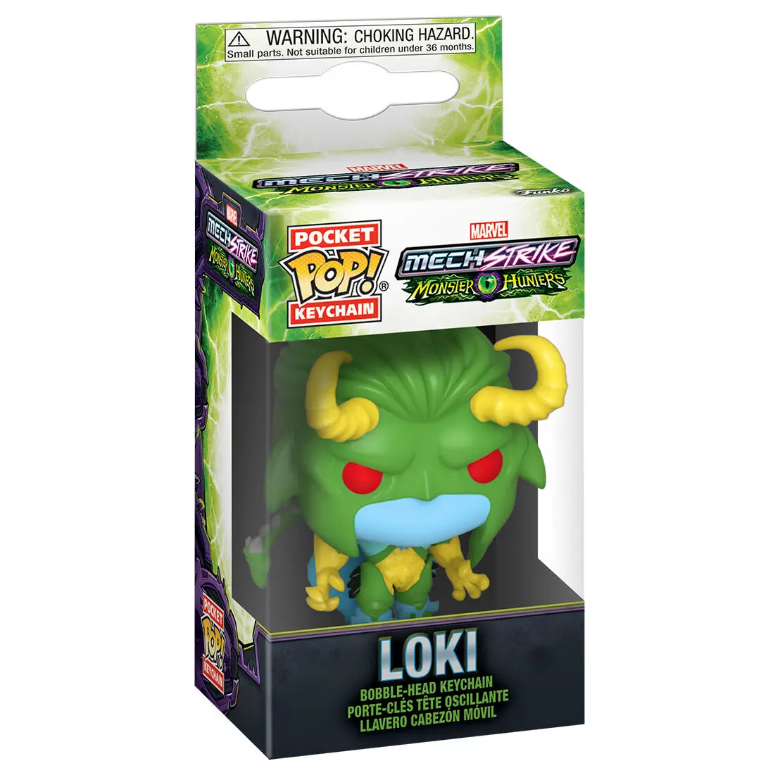 Pocket POP privjesak za ključeve Marvel Monster Hunters Loki fotografija proizvoda