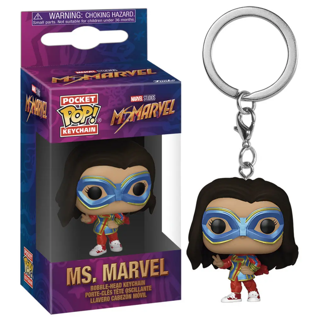 Privjesak za ključeve Pocket POP Keychain Marvel Ms. Marvel fotografija proizvoda