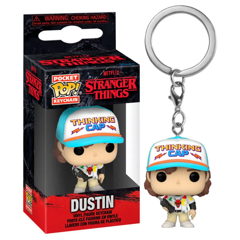 Pocket POP privjesak za ključeve Stranger Things Dustin fotografija proizvoda