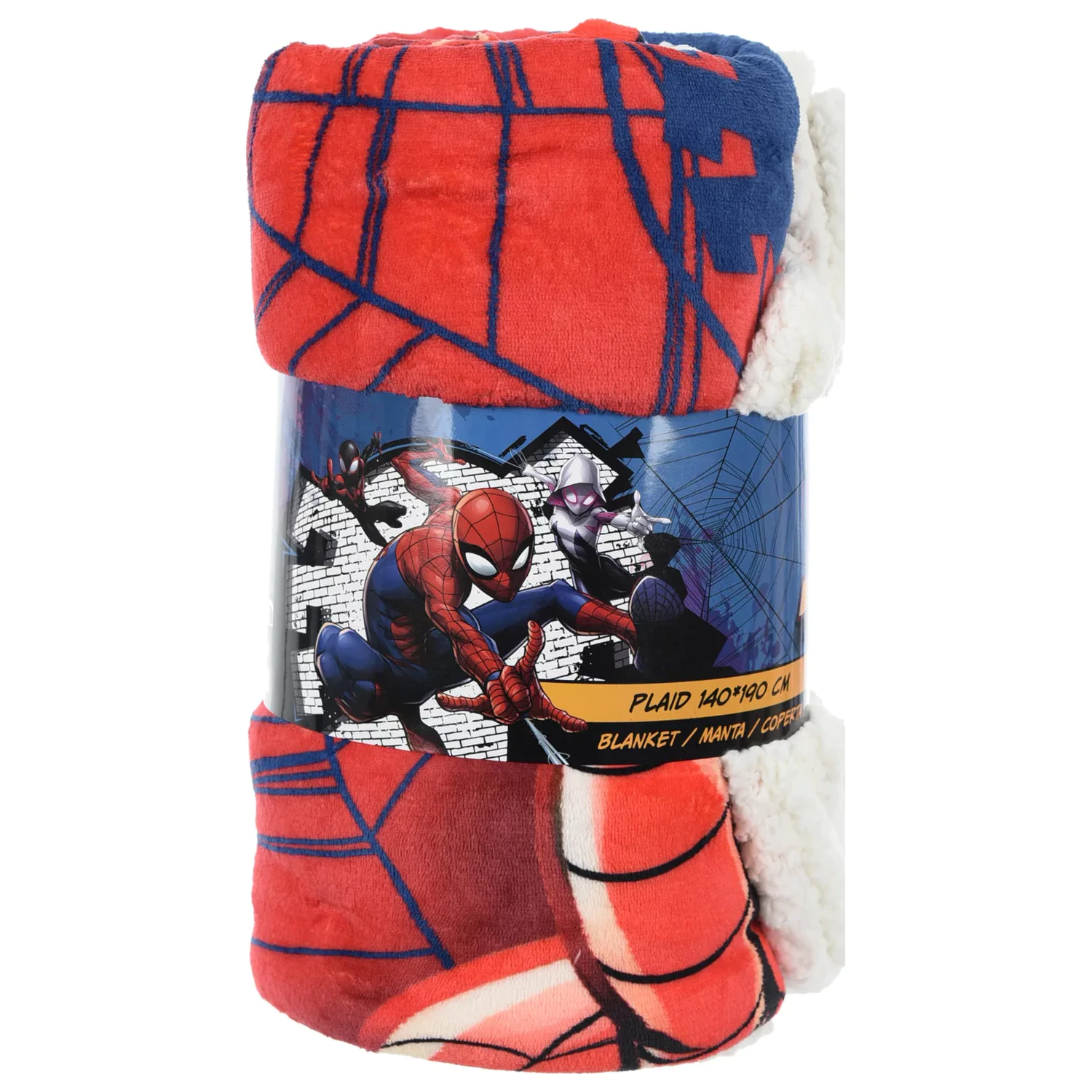 Spider-Man Action sherpa deka 140x190 cm fotografija proizvoda