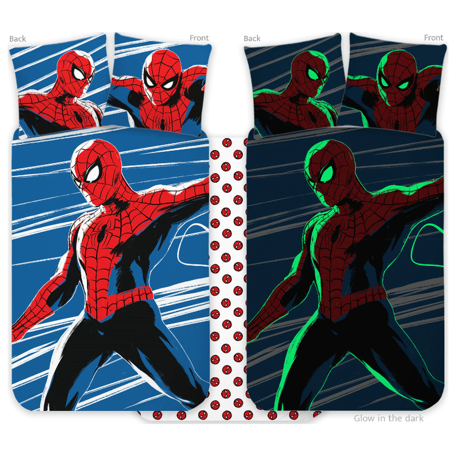 Spider-Man Agility Glow-in-the-Dark navlaka za poplun za djecu / malu djecu fotografija proizvoda