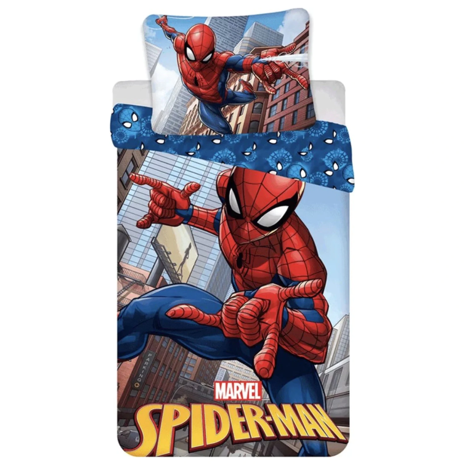 Spider-Man Blue dječja, predškolska navlaka za poplun fotografija proizvoda