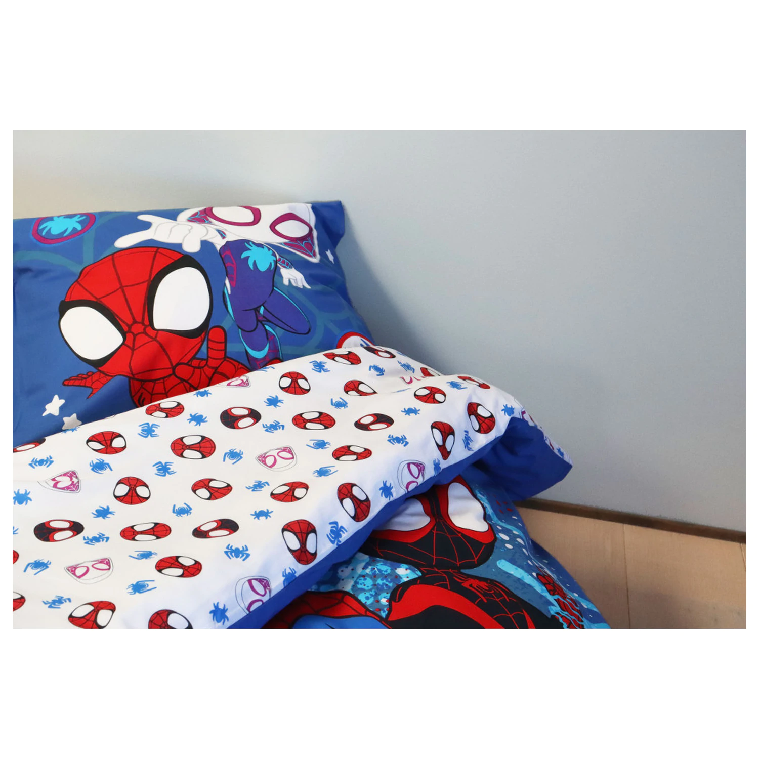 Spider-Man City Adventures navlaka za dječji poplun set fotografija proizvoda