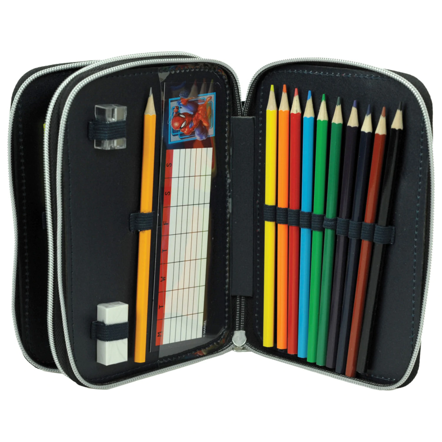 Spider-Man Frame potpuno opremljena dvokatna pernica fotografija proizvoda