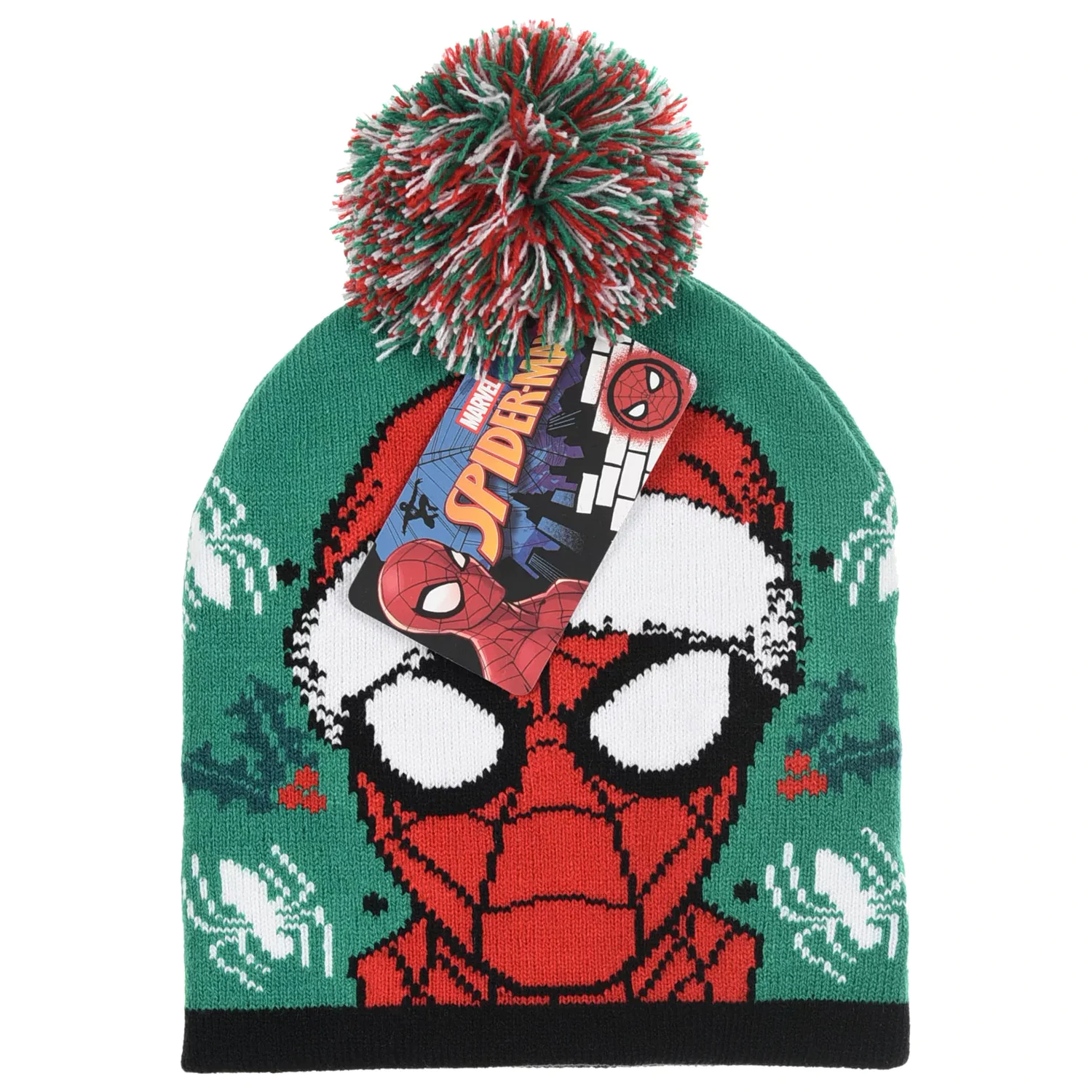 Spider-Man zelena kapa Christmas dječja beanie kapa 52 cm fotografija proizvoda