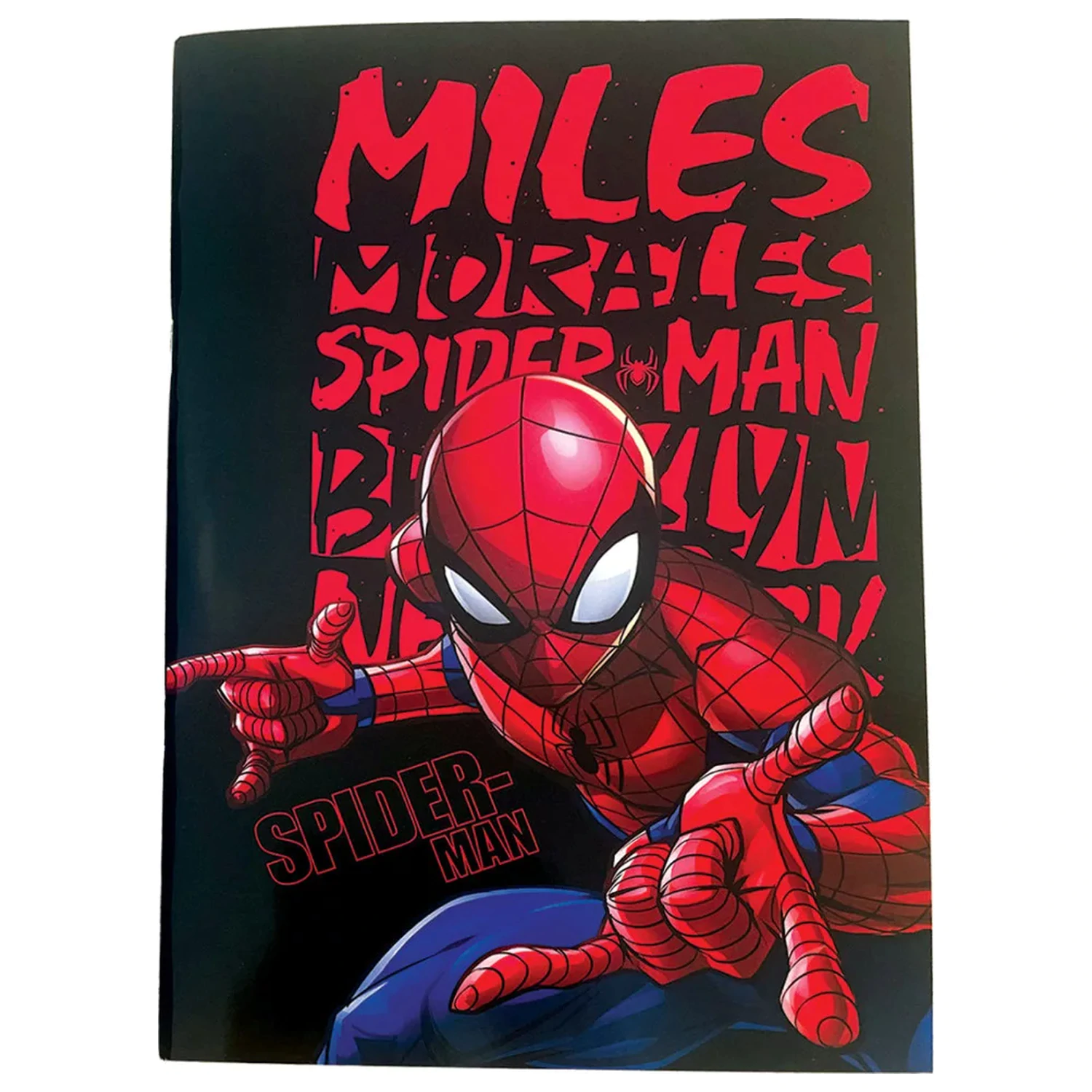 Spider-Man Miles Morales B5 bilježnica s crtama, 40 stranica fotografija proizvoda