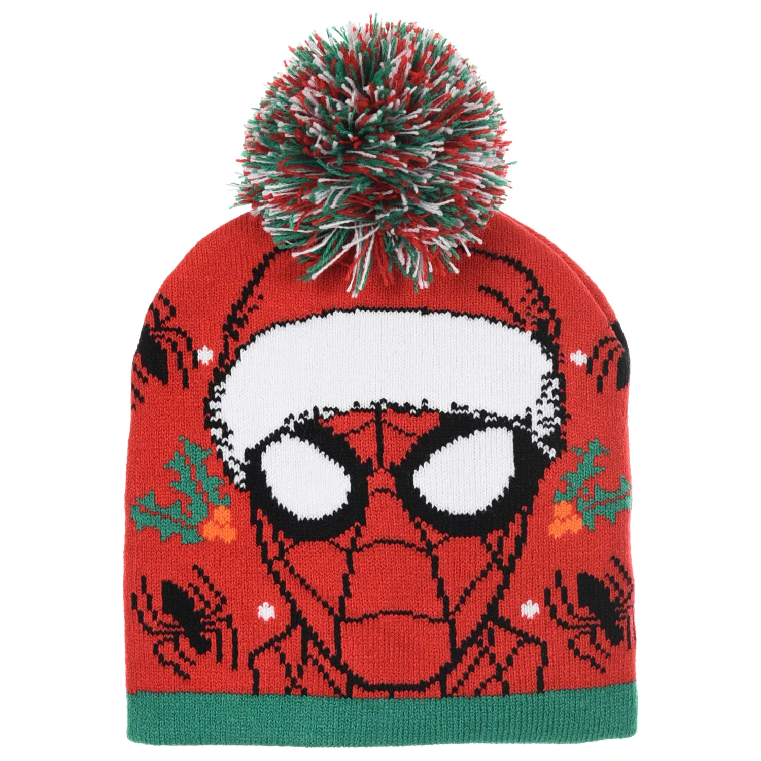 Spider-Man Red Hat Božićna dječja kapa 52 cm fotografija proizvoda