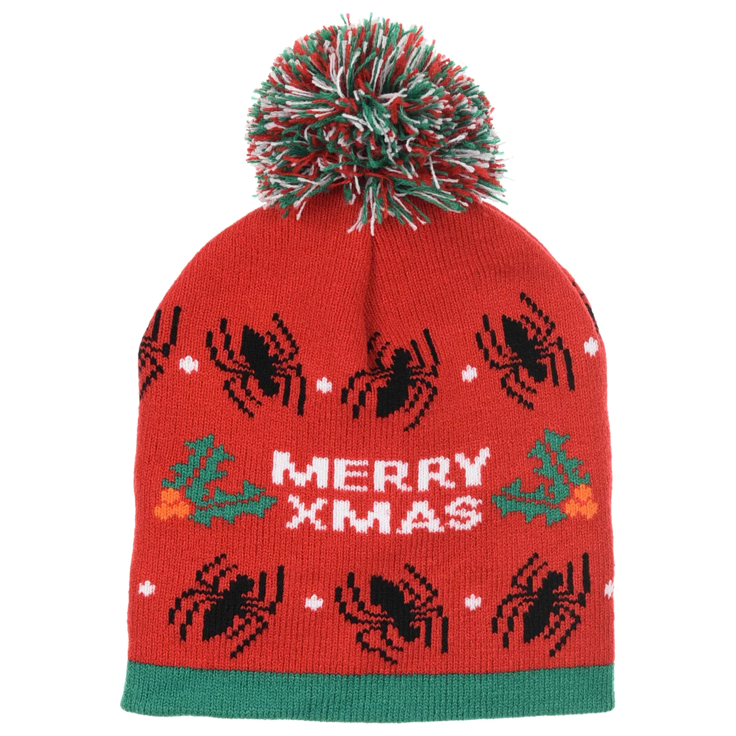 Spider-Man Red Hat Božićna dječja kapa 52 cm fotografija proizvoda