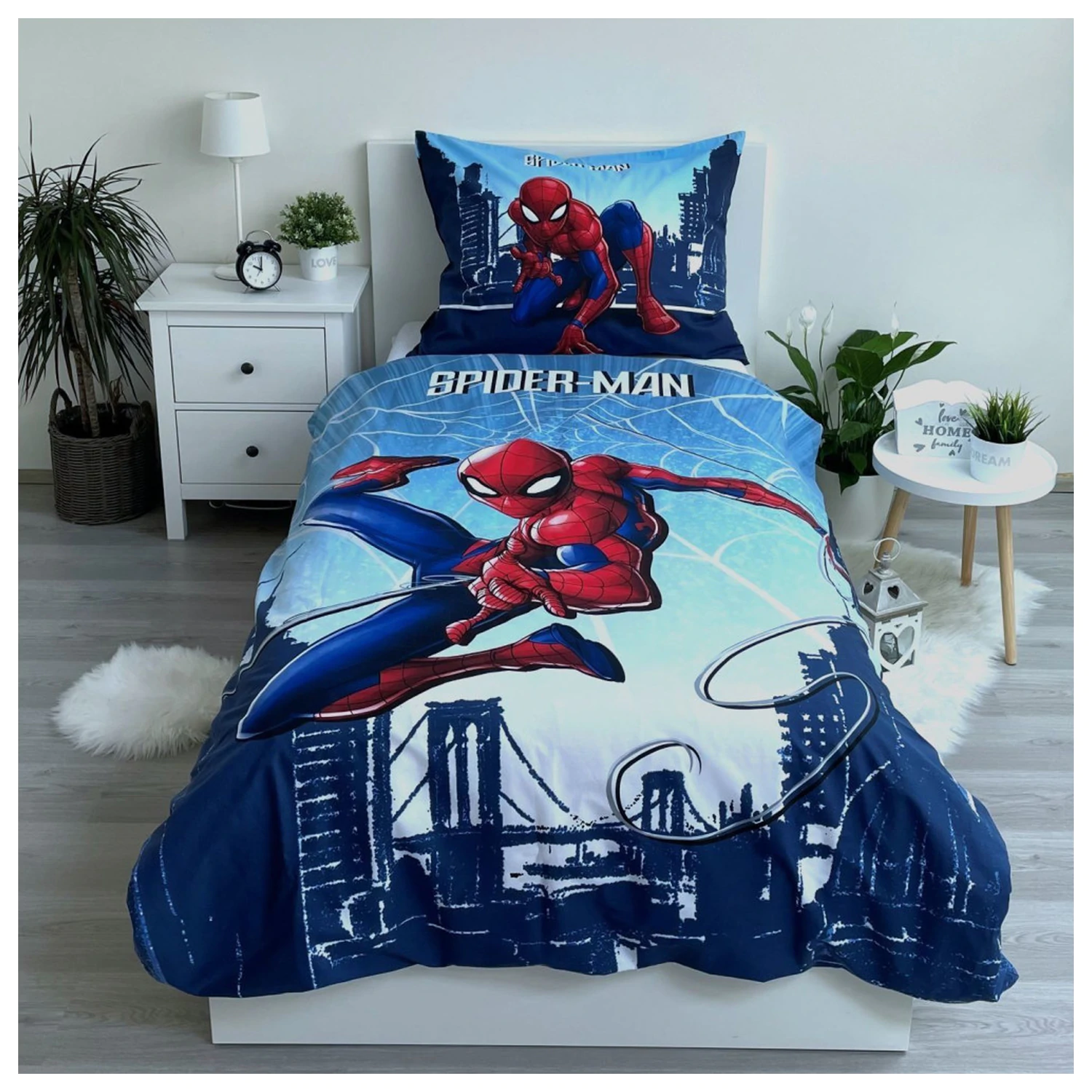 Spider-Man Skyline Navlaka za poplun fotografija proizvoda
