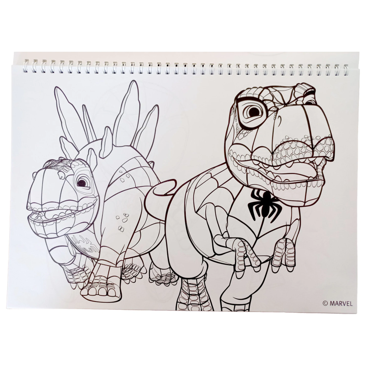 Spider-Man Spidey Dino-Webs A4 Spiralna skicirica 40 listova sa naljepnicama fotografija proizvoda