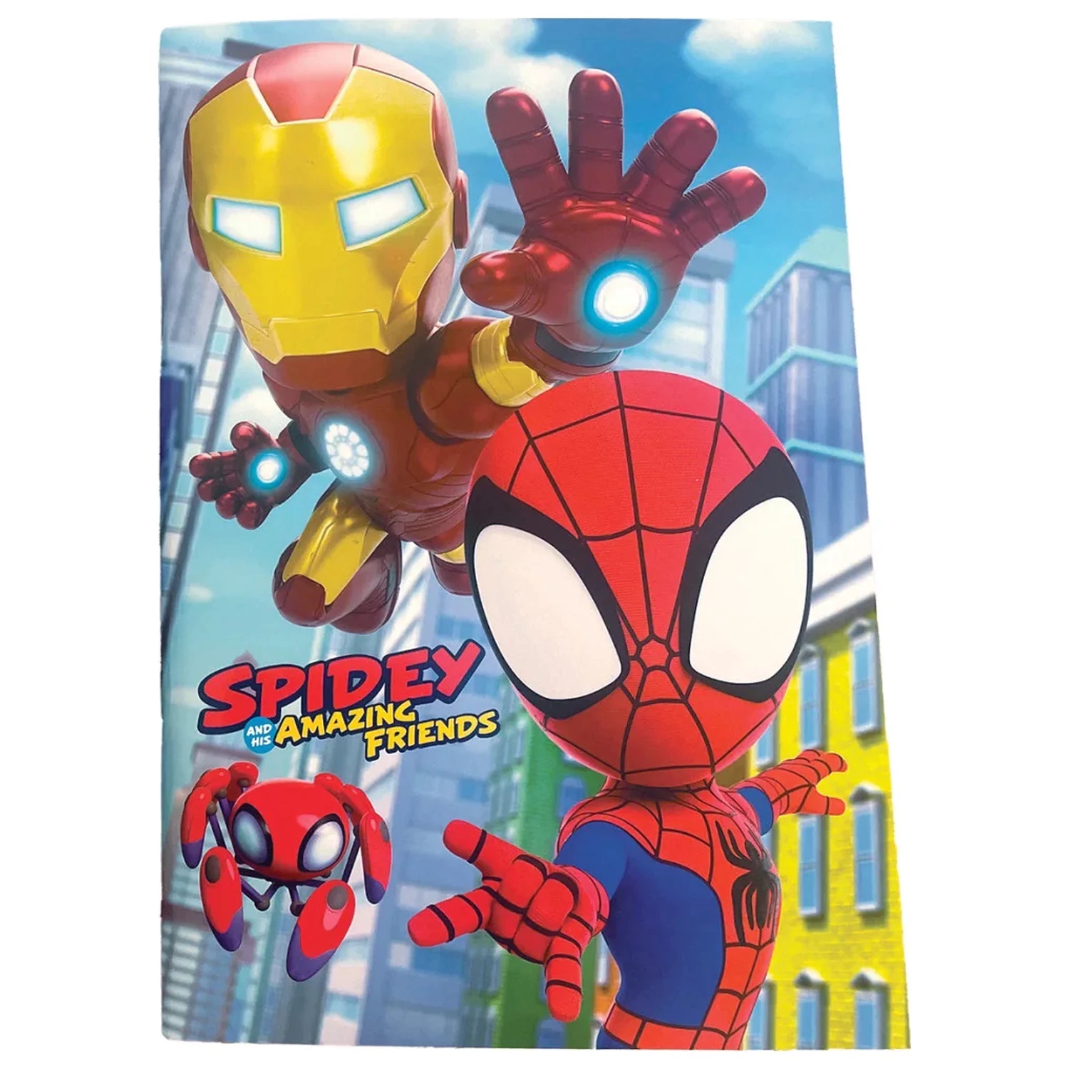 Spider-Man Spidey Friends B/5 bilježnica s crtama, 40 listova fotografija proizvoda