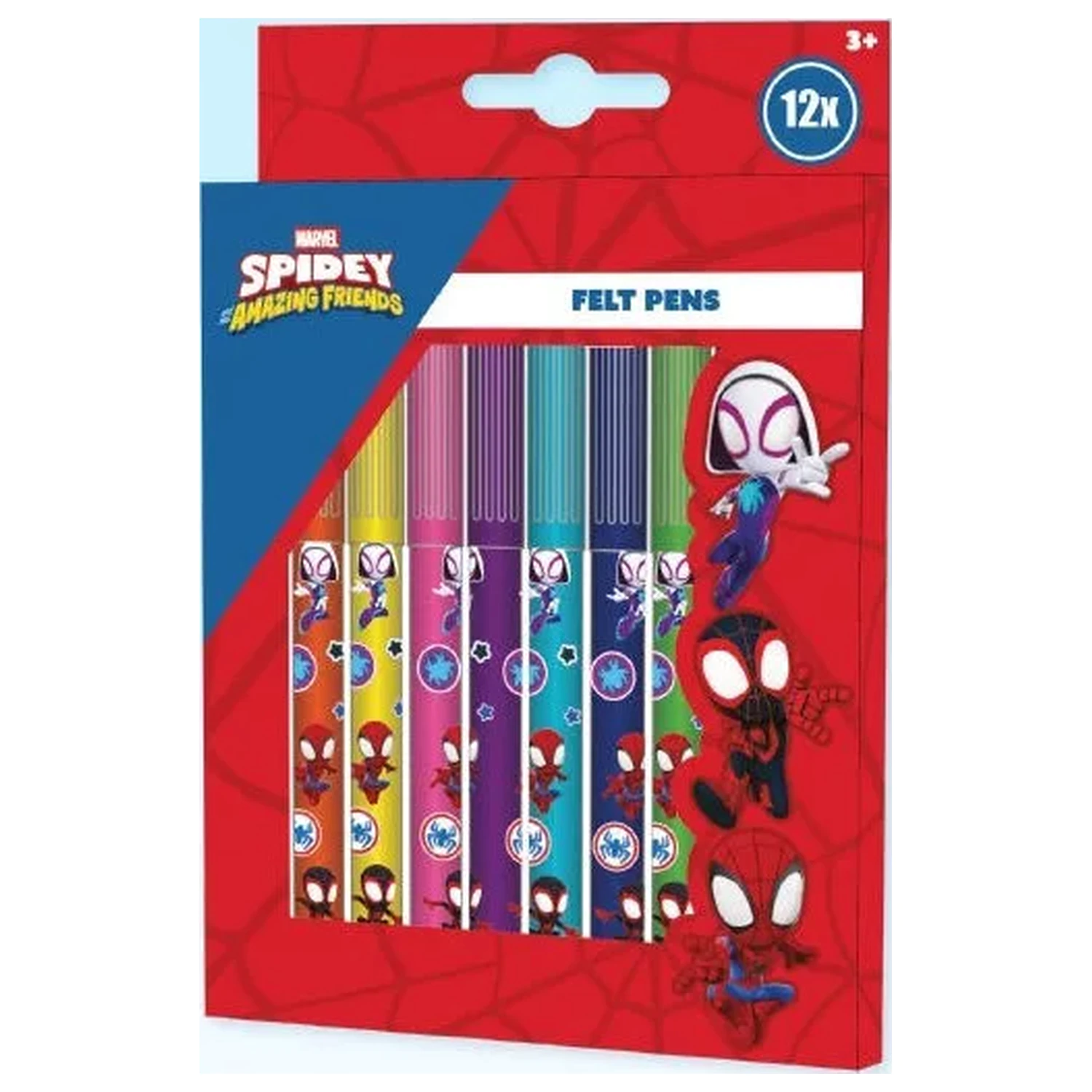 Spider-Man Spidey Friends set flomastera od 12 komada fotografija proizvoda