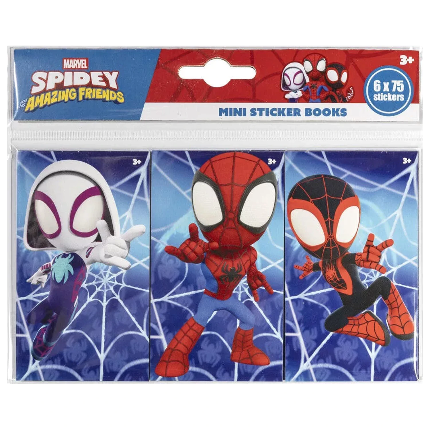 Spider-Man Spidey Friends mini set naljepnica 6 komada fotografija proizvoda