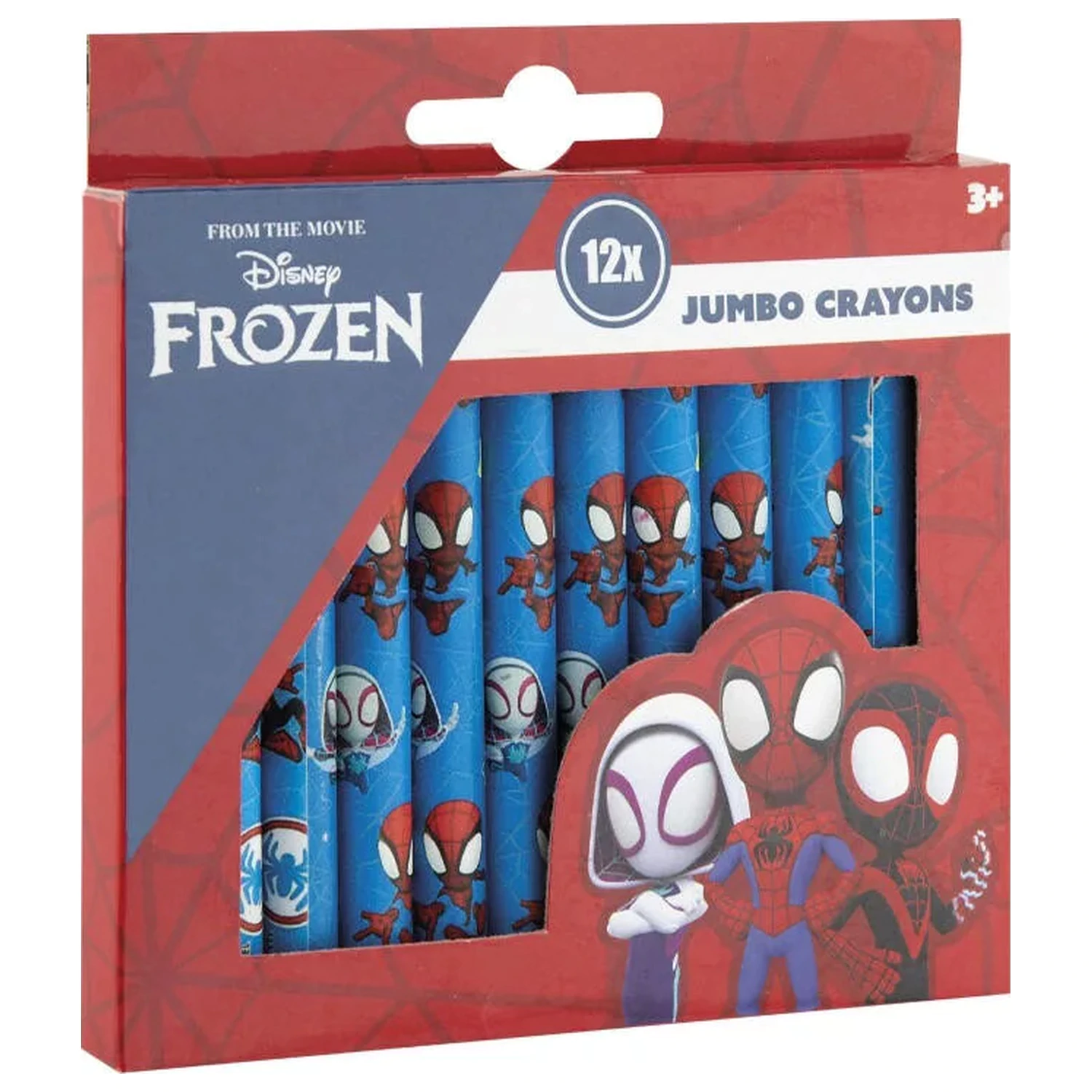 Spider-Man Spidey Friends voštane bojice 12 komada fotografija proizvoda