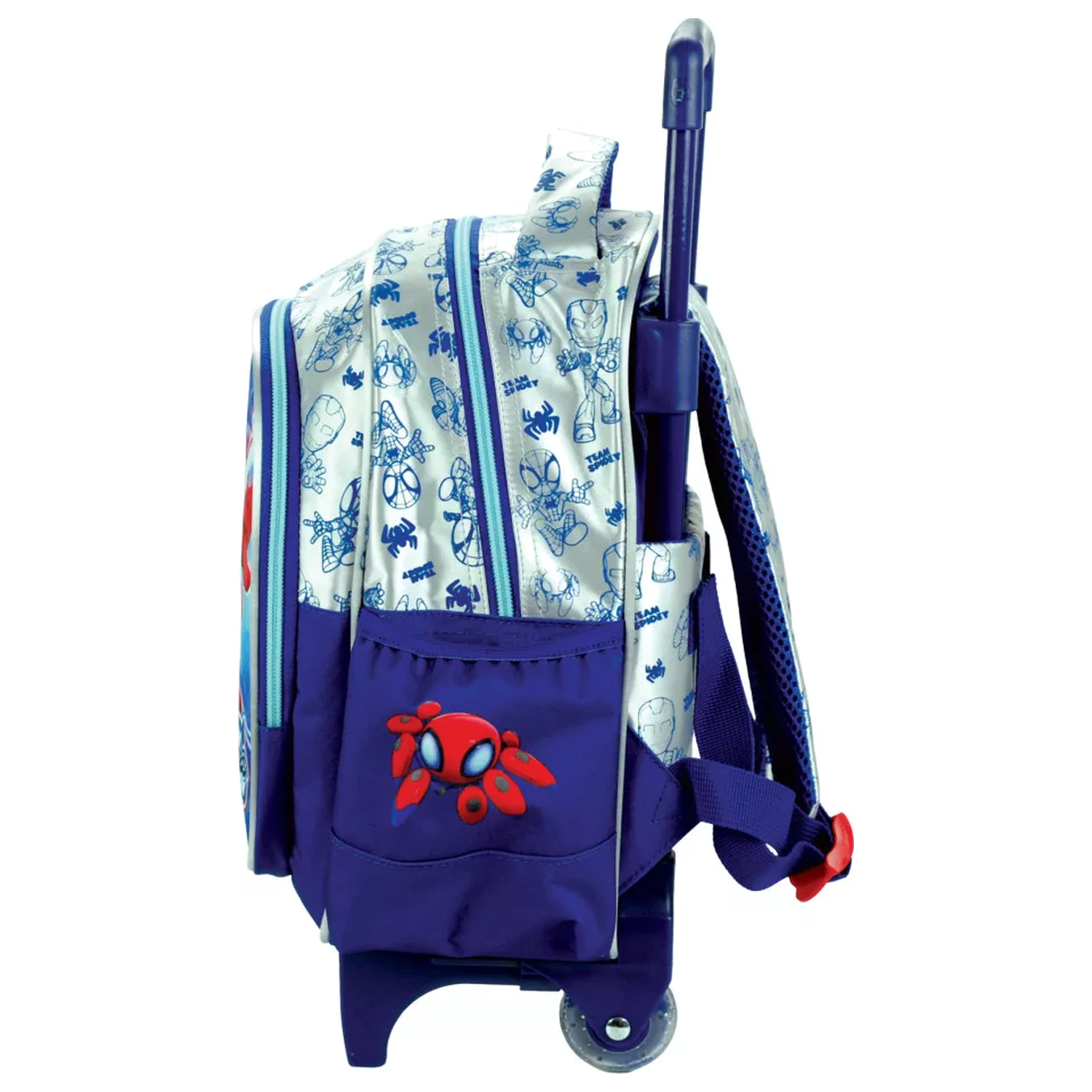 Spider-Man Spidey Glow ruksak za djecu predškolske dobi na kotače, torba 30 cm fotografija proizvoda
