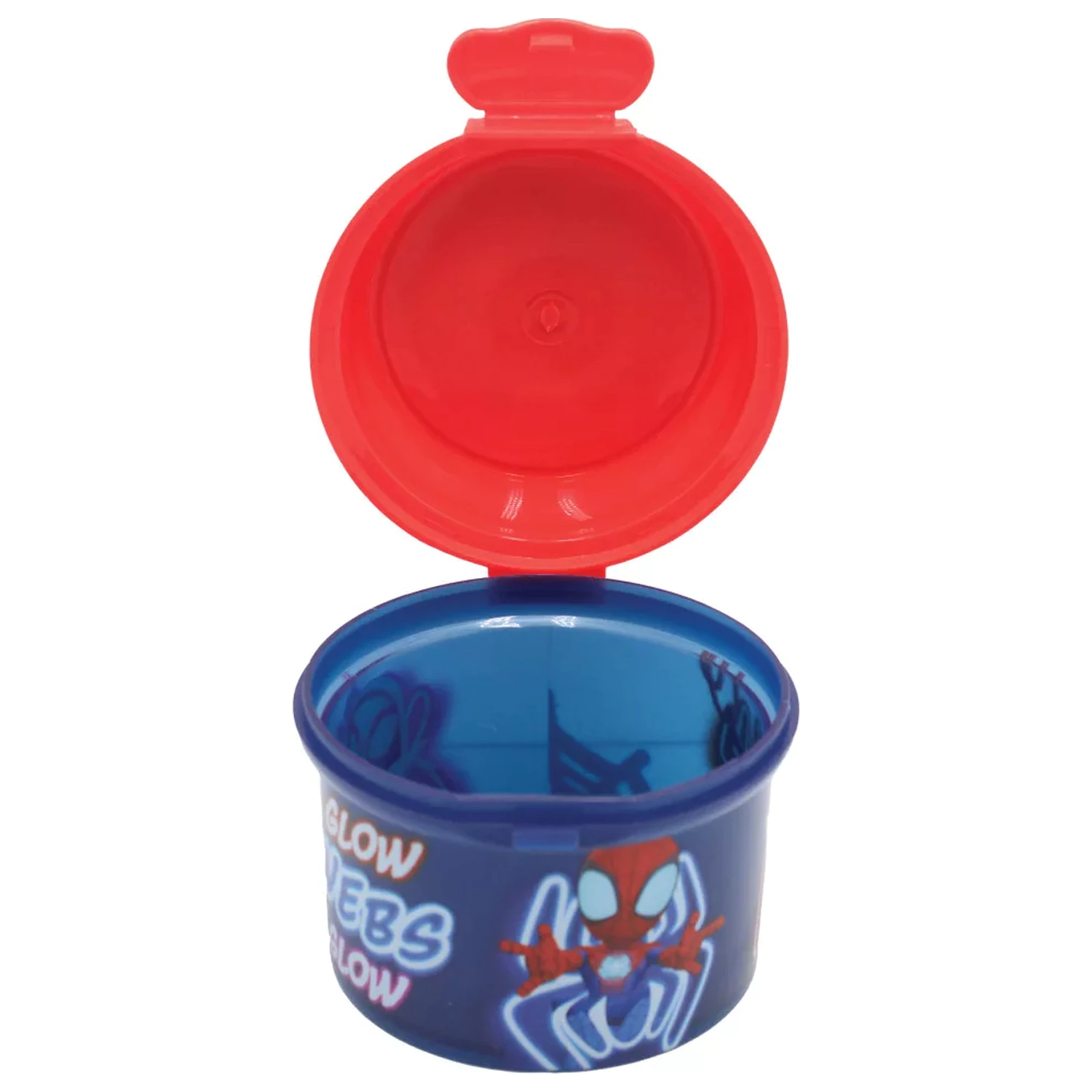Spider-Man Spidey Glow plastična kutija za grickalice 270 ml fotografija proizvoda
