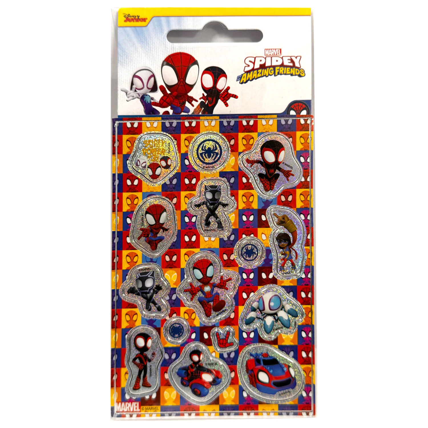 Spider-Man Spidey Power Holografski set naljepnica fotografija proizvoda