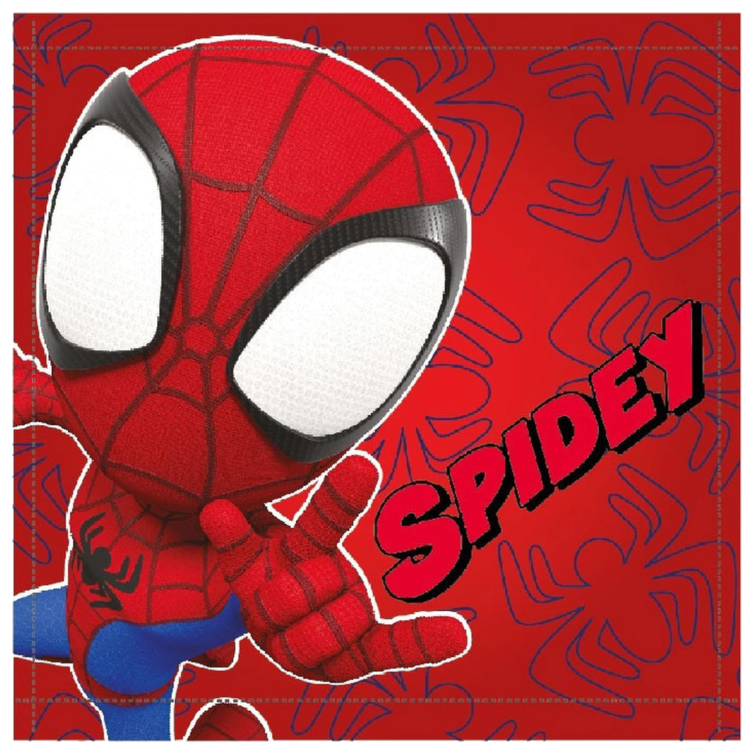 Spider-Man Spidey Crveni ručnik za ruke, ručnik za lice, ručnik 30x30 cm fotografija proizvoda