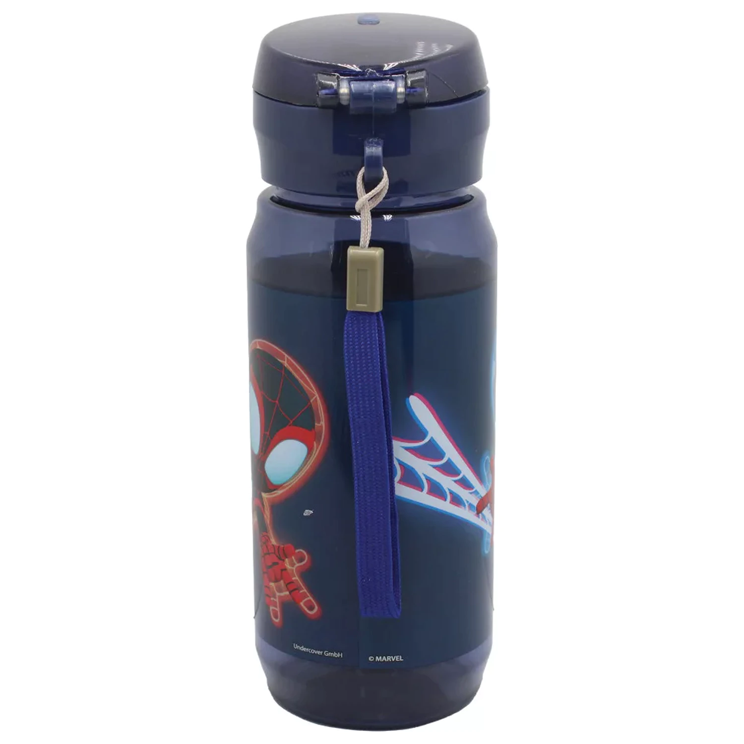 Spider-Man Spidey Web Plastična boca za vodu s vješalicom 600 ml fotografija proizvoda
