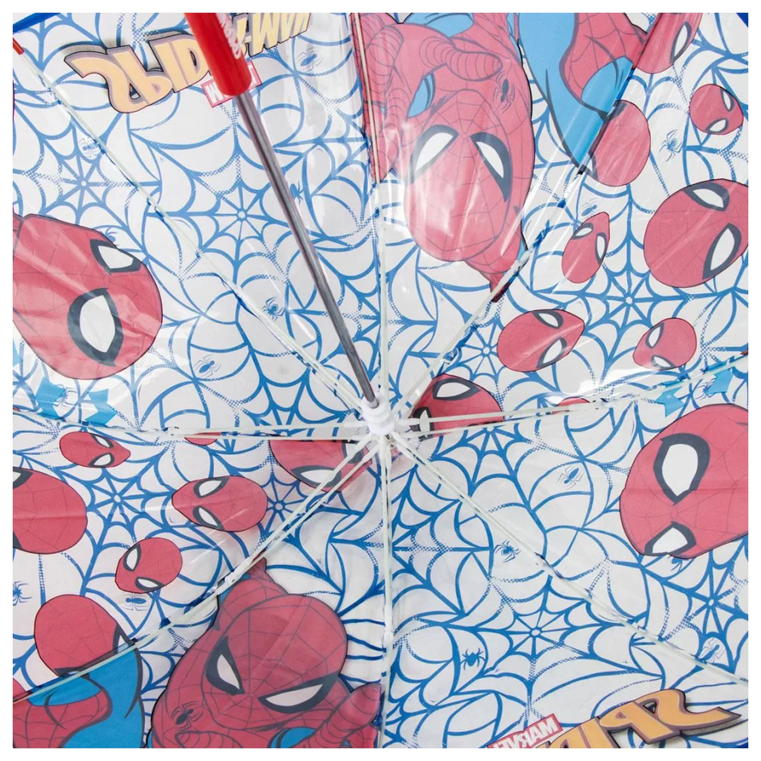 Spider-Man Web Dječji prozirni kišobran fotografija proizvoda