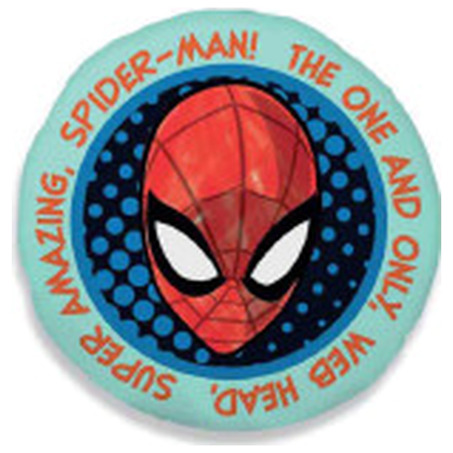 Spider-Man jastuk u obliku Web glave fotografija proizvoda