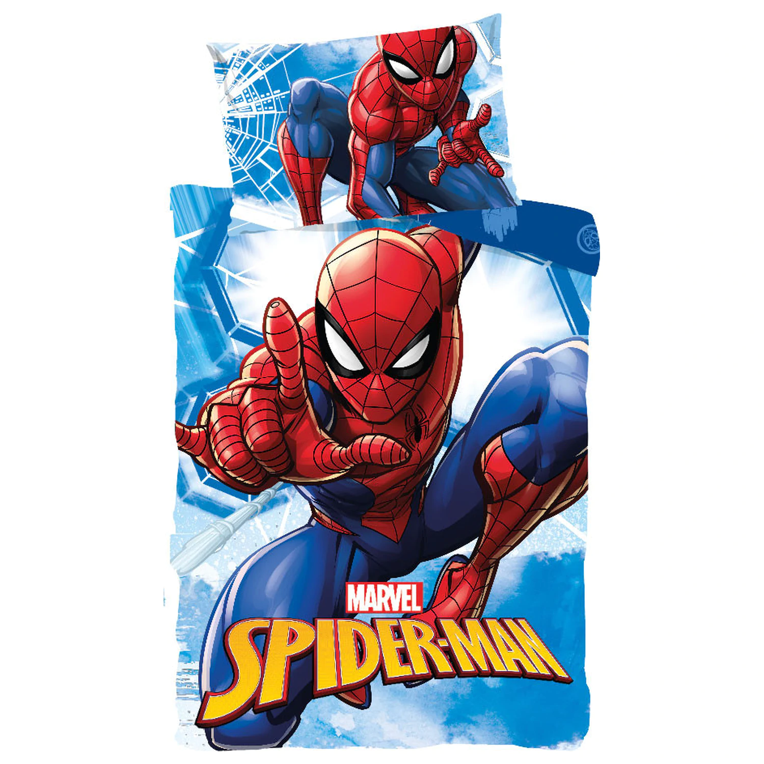 Spider-Man Webmaze navlaka za poplun za malu djecu/predškolce fotografija proizvoda
