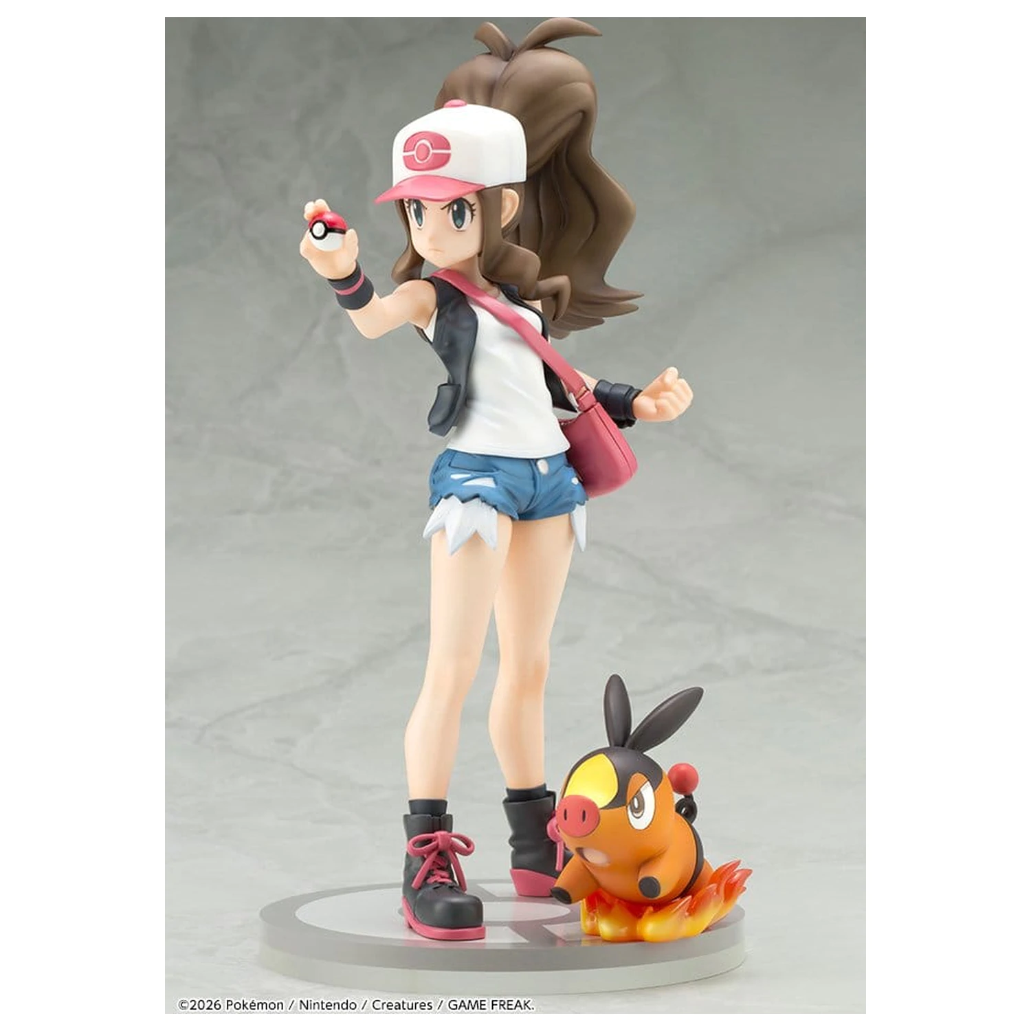 Pokémon PVC figura 1/8 Hilda s Tepig Artfx J 21 cm fotografija proizvoda