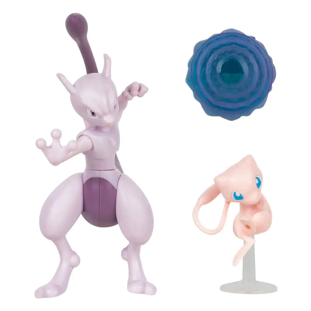 Pokémon Figure Set 2 kom Mewtwo 10 cm & Mew 5 cm fotografija proizvoda