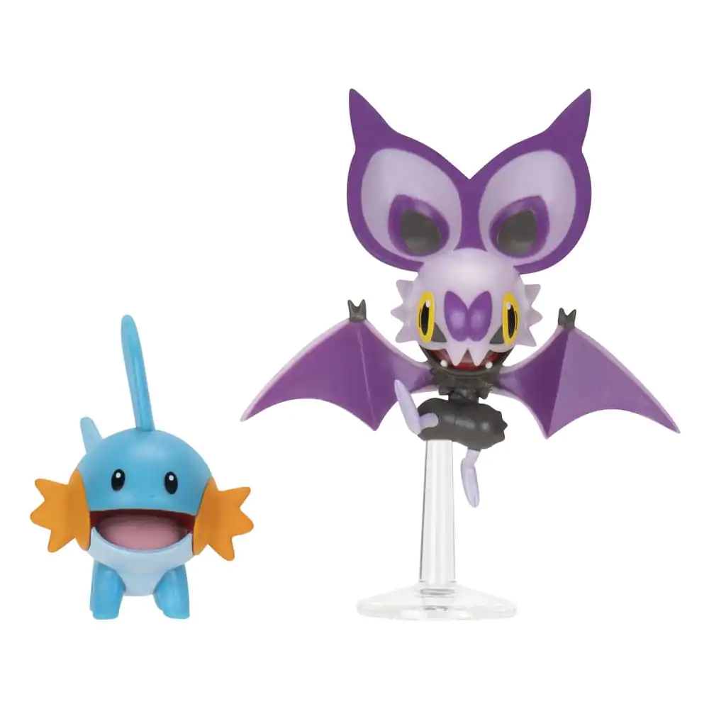 Pokémon figure 2-Pack Mudkip & Noibat s postoljem 8 cm fotografija proizvoda
